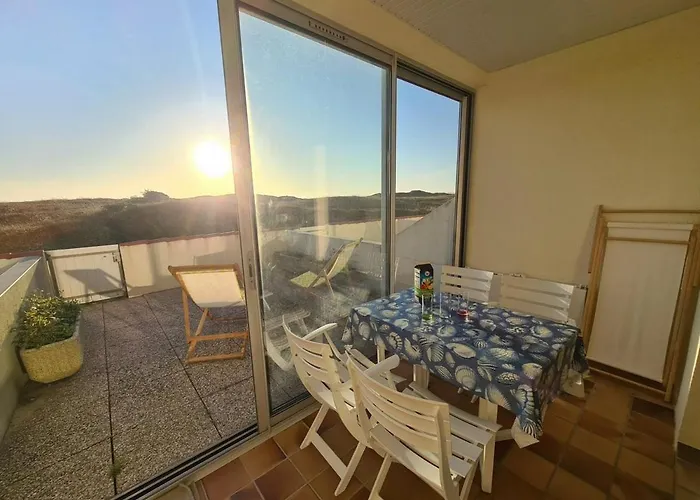 아파트 4 Pers En Bord De Plage, Veranda, Terrasse Ensoleillee - - Fr-1-224c-189 *